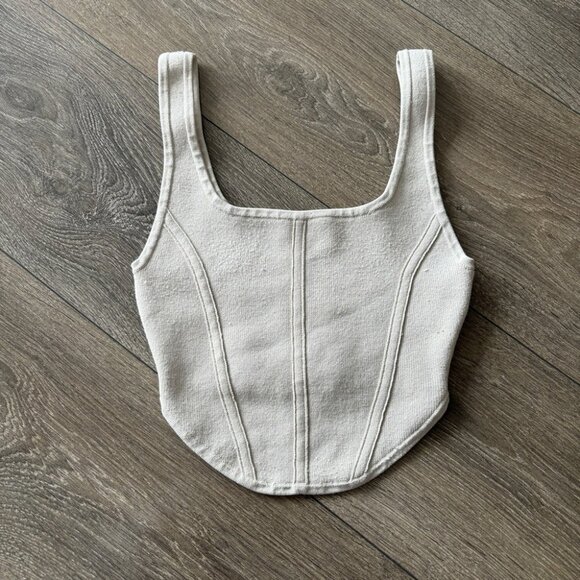 Aritzia Babaton Sculpt Knit Bustier Tank - Picture 5 of 7